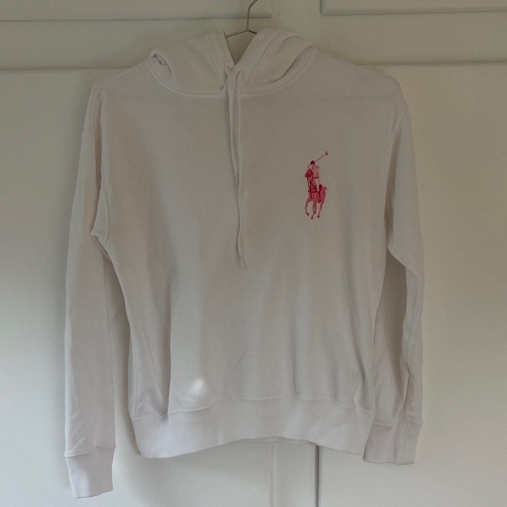 Ralph Lauren - Pink Pony - White Hoodie